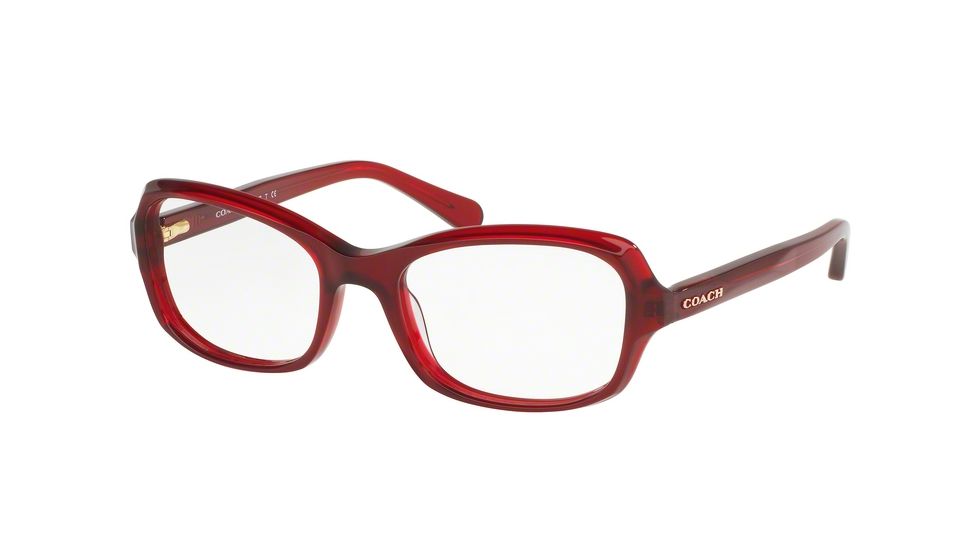 Coach HC6097F Bifocal Prescription Eyeglasses 5029-53 - Burgundy Frame