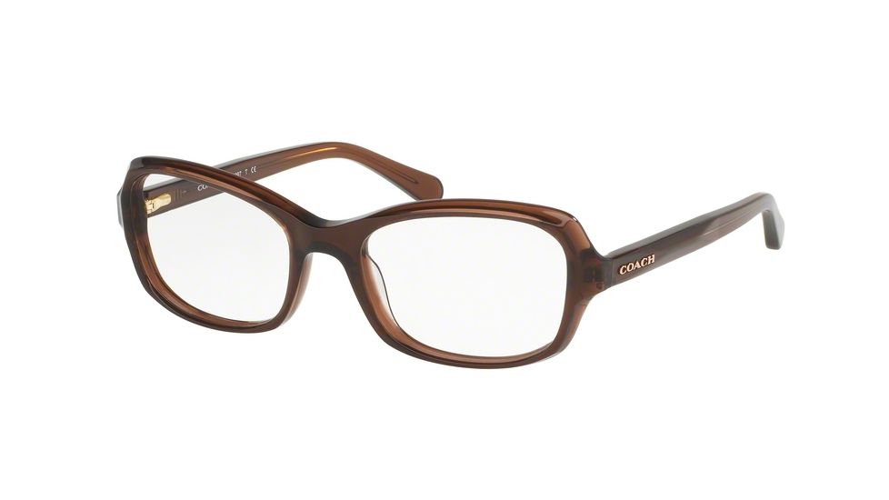 Coach HC6097F Bifocal Prescription Eyeglasses 5430-53 - Dark Brown Frame
