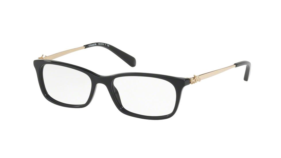 Coach HC6110 Eyeglass Frames 5486-50 - Black Frame