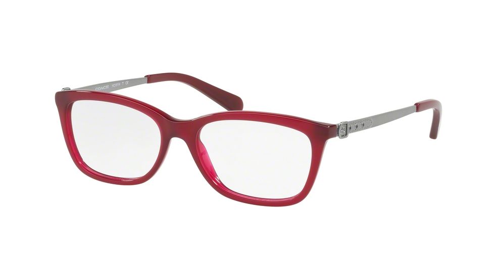 Coach HC6114 Eyeglass Frames 5503-51 - Aubergine Frame, Demo Lenses