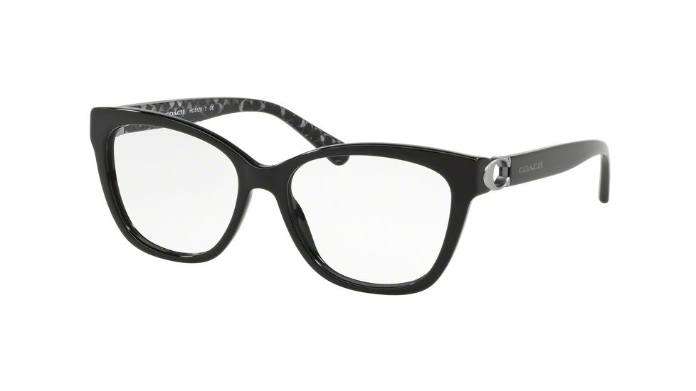 Coach HC6120 Bifocal Prescription Eyeglasses, 52mm, Black, HC6120-5510-52-BI