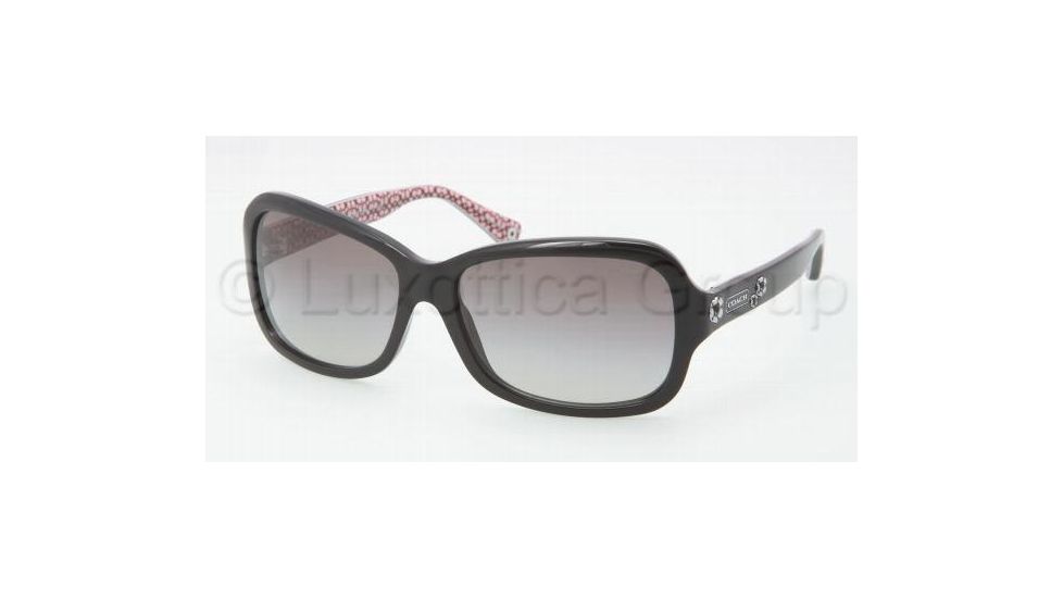 Coach L008 CIARA HC8016 Sunglasses 500211-5715 - Black Gray Gradient
