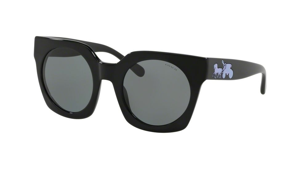 Coach L1047 HC8250 Sunglasses - Women's 500387-51 - , Dark Gray Lenses