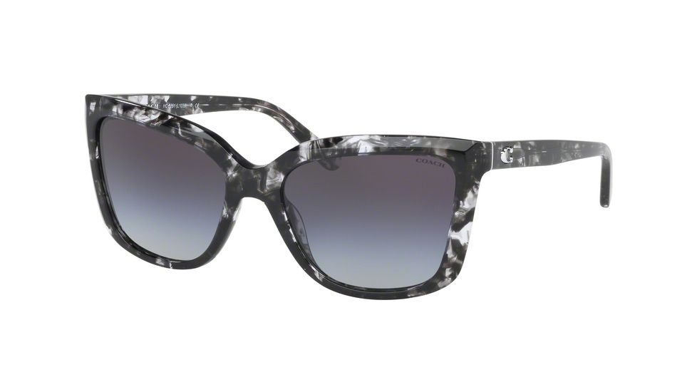 Coach L1071 HC8261F Sunglasses - Women's 55638G-57 - , Gray Gradient Lenses