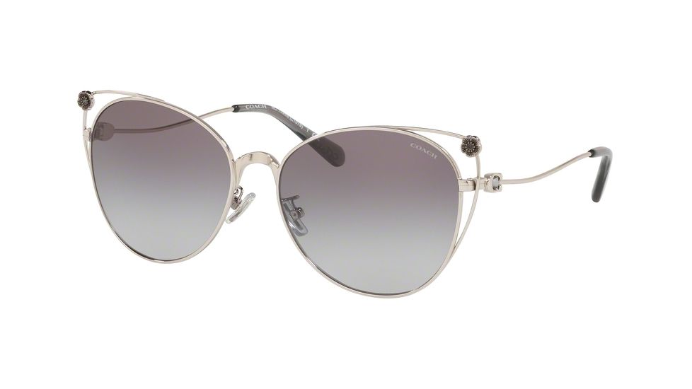 Coach L1079 HC7096B Sunglasses 900111-58 - , Gray Gradient Lenses