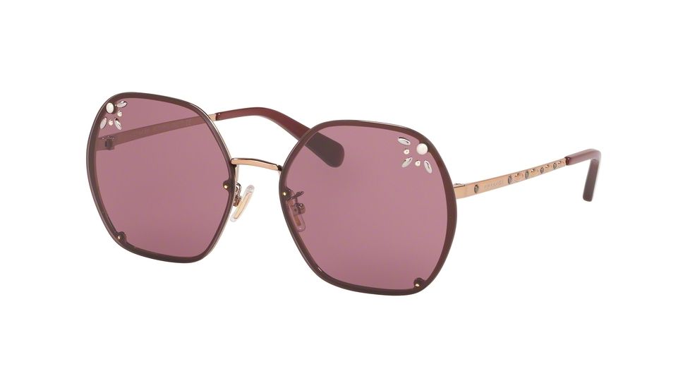 Coach L1090 HC7095H Sunglasses 93316G-57 - , Burgundy Lenses