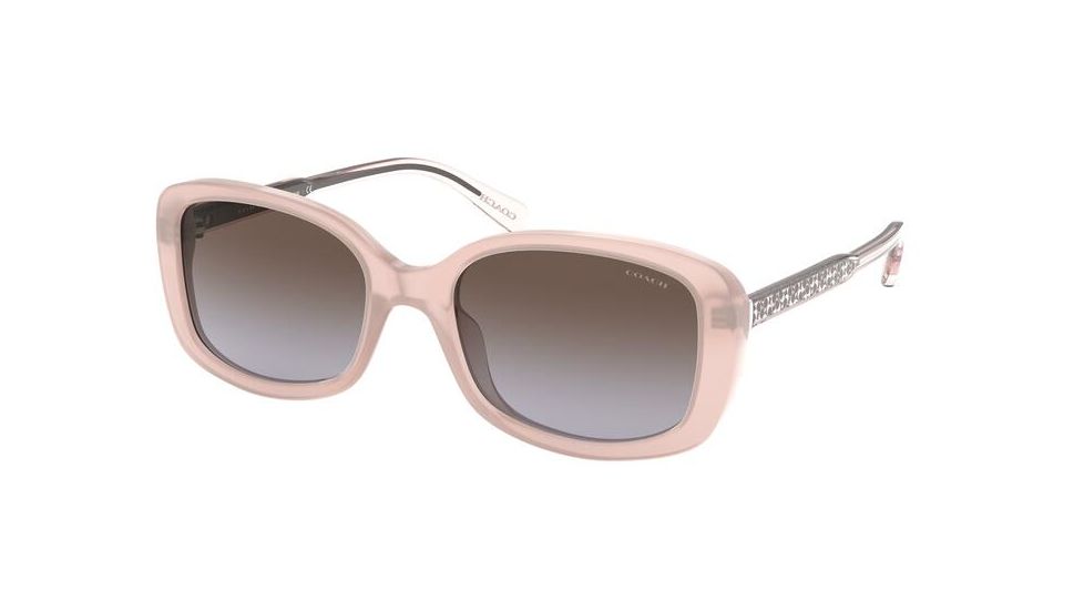 Coach L1121 HC8278F Sunglasses 511368-55 - , Gray Gradient Lenses