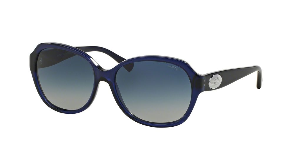 Coach L133 HC8150 Sunglasses 51104L-59 - , Blue Gradient Lenses