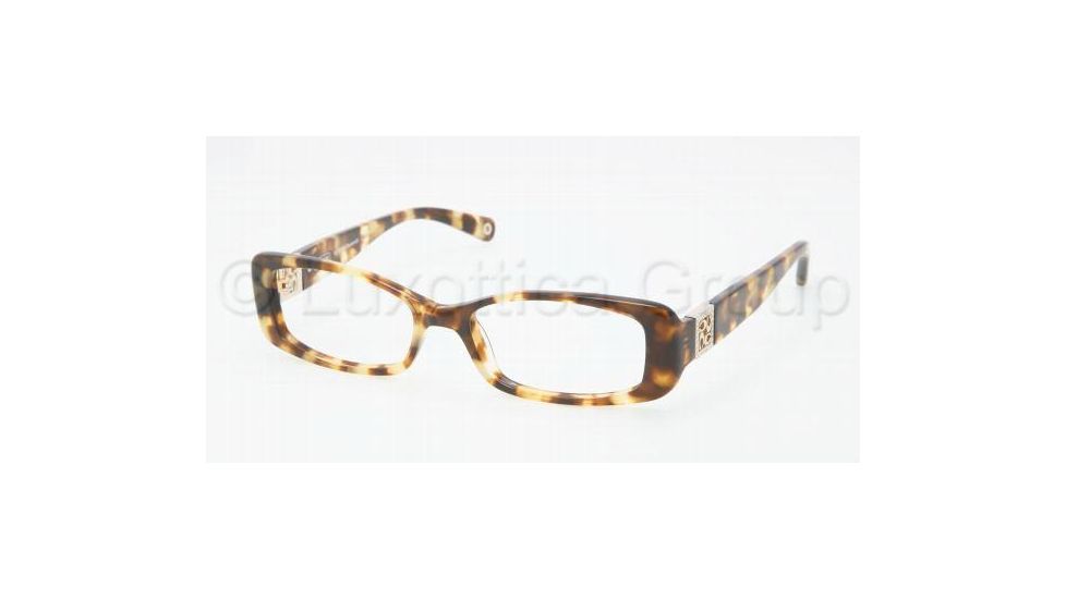 Coach SAVANNAH HC6006B Progressive Prescription Eyeglasses 5045-5116 - Spotty Tortoise 