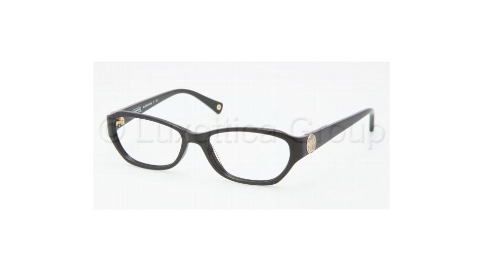 Coach VIOLET HC6009 Single Vision Prescription Eyeglasses 5002-5016 - Black 