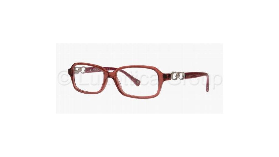 Coach VIRGINIA HC6018 Progressive Prescription Eyeglasses 5032-5115 - Burgundy 