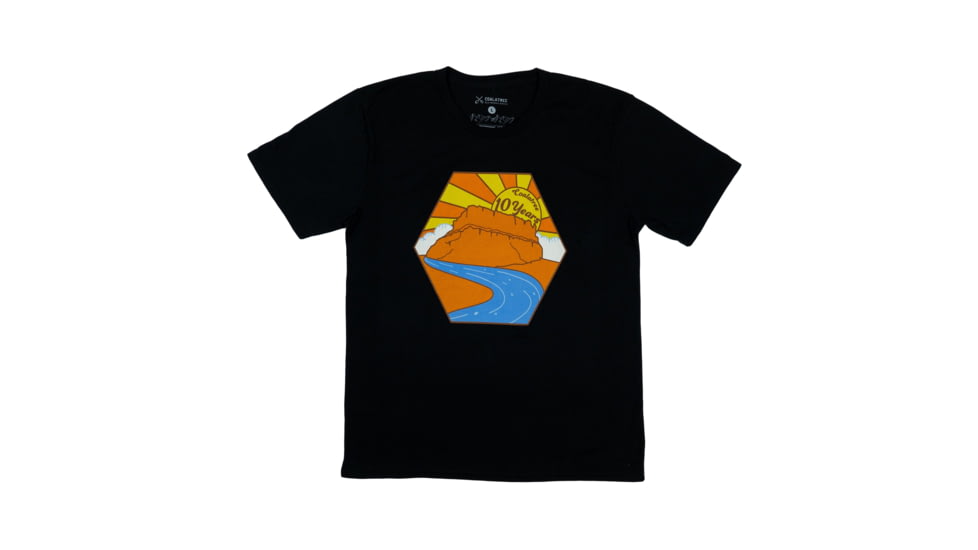 Coalatree 10 Year T-Shirt Decade Of Comfort And Advanture - Mens, COT000F-BLA-XXL