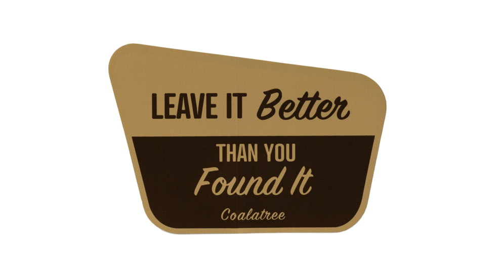 Coalatree CT Leave it Better Sticker, COT001N-ONECOL-ONESIZ