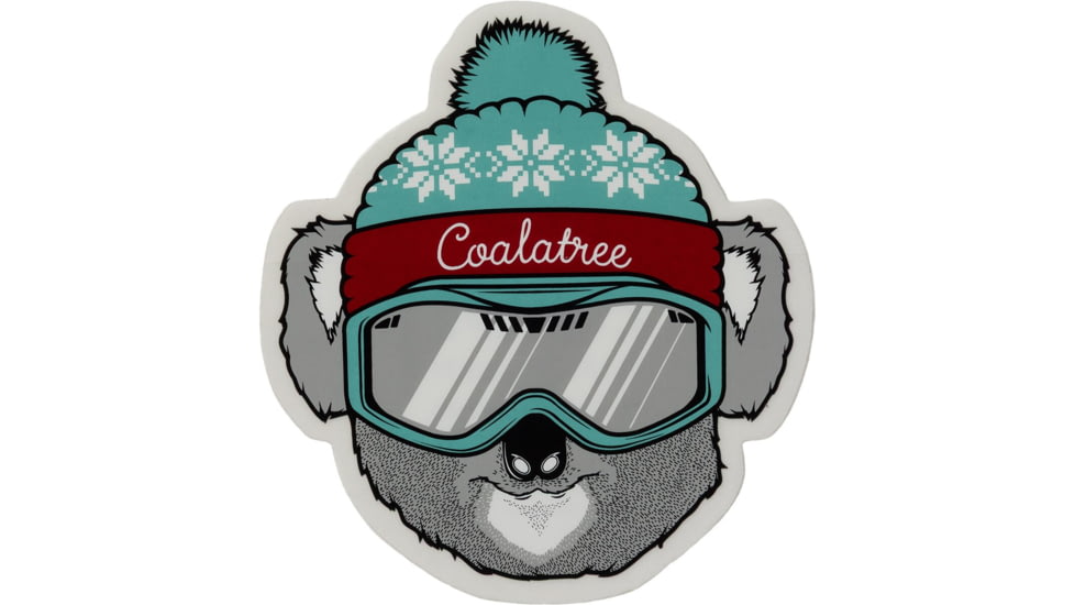 Coalatree CT Ski Sticker, COT001R-ONECOL-ONESIZ