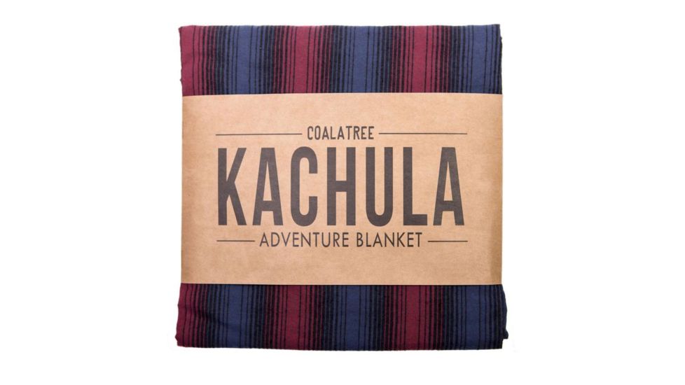 Coalatree Desert Sunset KachulaBlanket, Red/ Blue, 50 x 72 flat RED-BLUE-KAC-BLANKET-v2