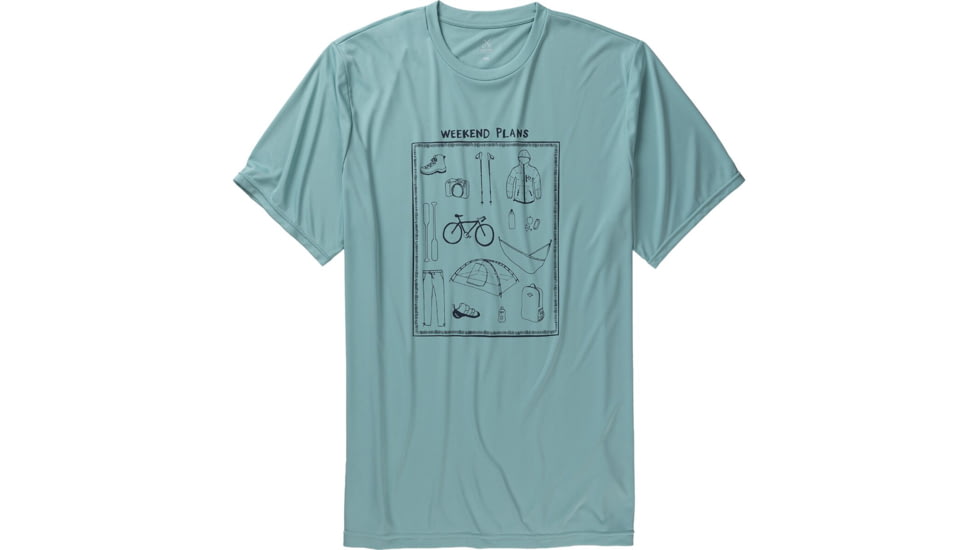 Coalatree Quick Dry Short-Sleeve T-Shirt - Unisex, COT000T-PHEBRI-L
