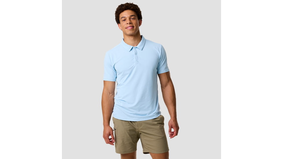 Coalatree Tahoe Sun Polo - Mens, BCCZ37W-BLA-XL