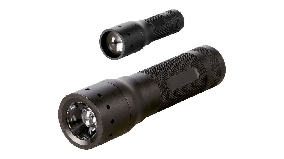 Coast Lenser P7 High Performance LED Flashlight HP8407 w/ K3 LED SpotLight HP8313
