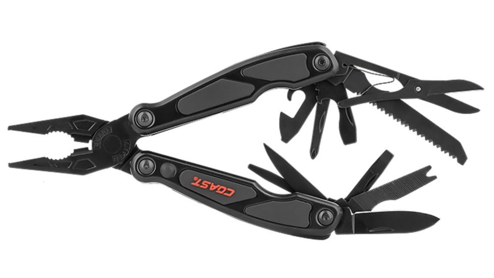 Coast LED145 Multi-Tool,1.75in Blade,CP,Black,Clam C5799BCP