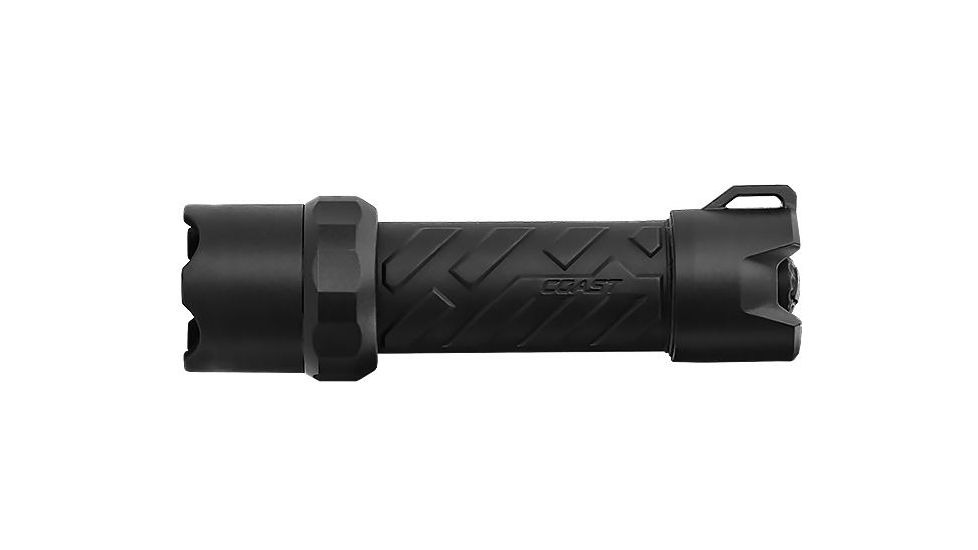Coast Polysteel 400, 4xAAA, Pure Beam Focusing Flashlight CP 300 Lumens, Black, Clam 20765