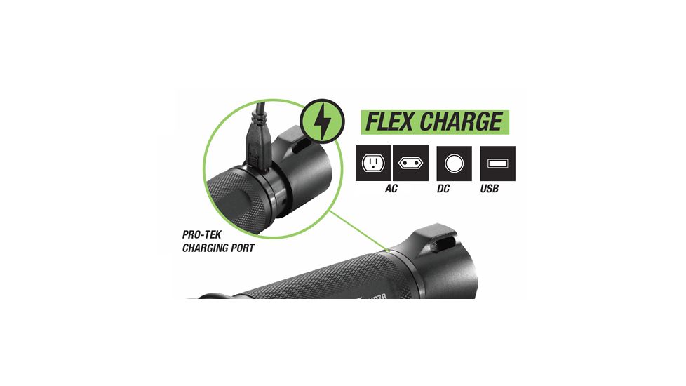 Coast HP7R Rechargeable Long Distance Focusing Flashlight, 300 Lumens, Li-Ion Pack/4 x AAA, Black 19221