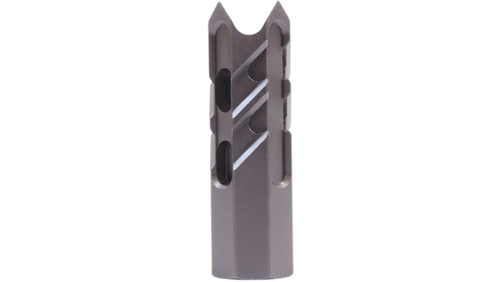 Cobalt Kinetics Edge Muzzle Brake, .223/5.56, 1/2x28, .750in, LiFe treated carbon steel, Black, 2in, CK-MD/EDGE-556