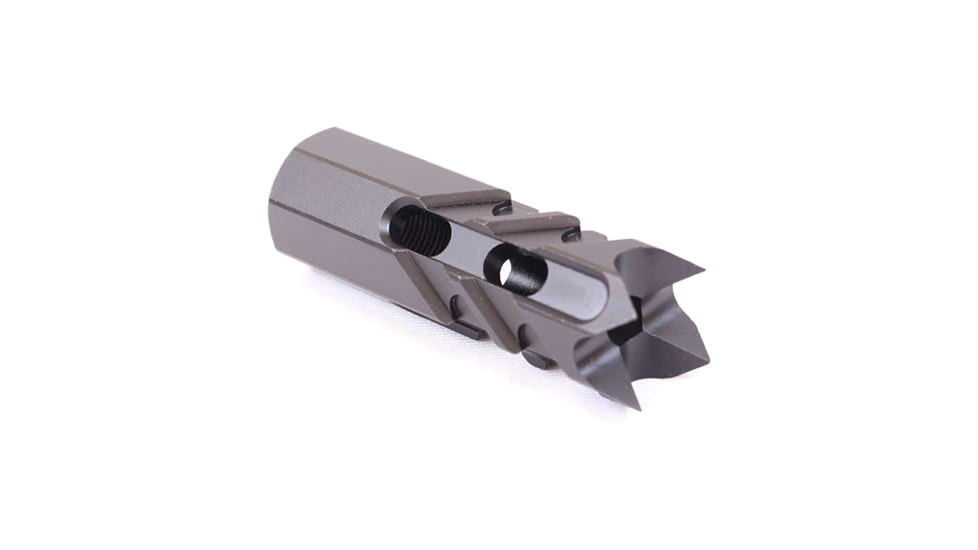 Cobalt Kinetics Edge Muzzle Brake, .223/5.56mm, 1/2x28, Black, CK-MD/Edge-556