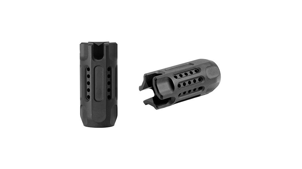 Cobalt Kinetics RCB 2.0 Muzzle Brake, 5.56x45 mm NATO, 1/2x28, 1144 Steel, Black, 2in, CK-RCB/2-556
