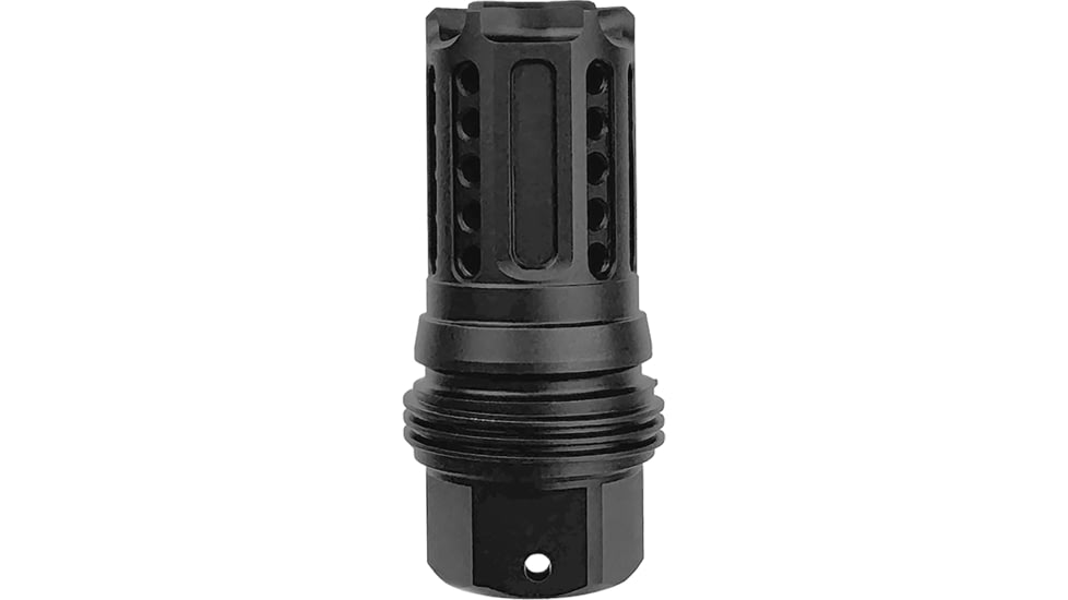 Cobalt Kinetics RCB-6 Muzzle Brake, 5.56x45 NATO, 1/2x28, Nitride, Black, CKRCB6556