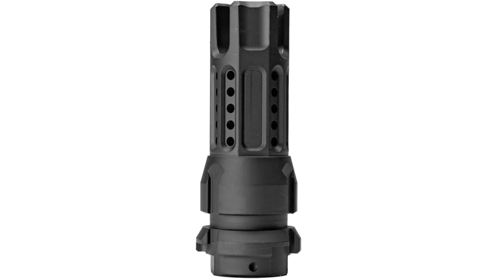 Cobalt Kinetics RCB-KM Dead Air Keymo Muzzle Brake, .30 Caliber, 5/8x24, Nitride, Black, CK-RCB-KM-762