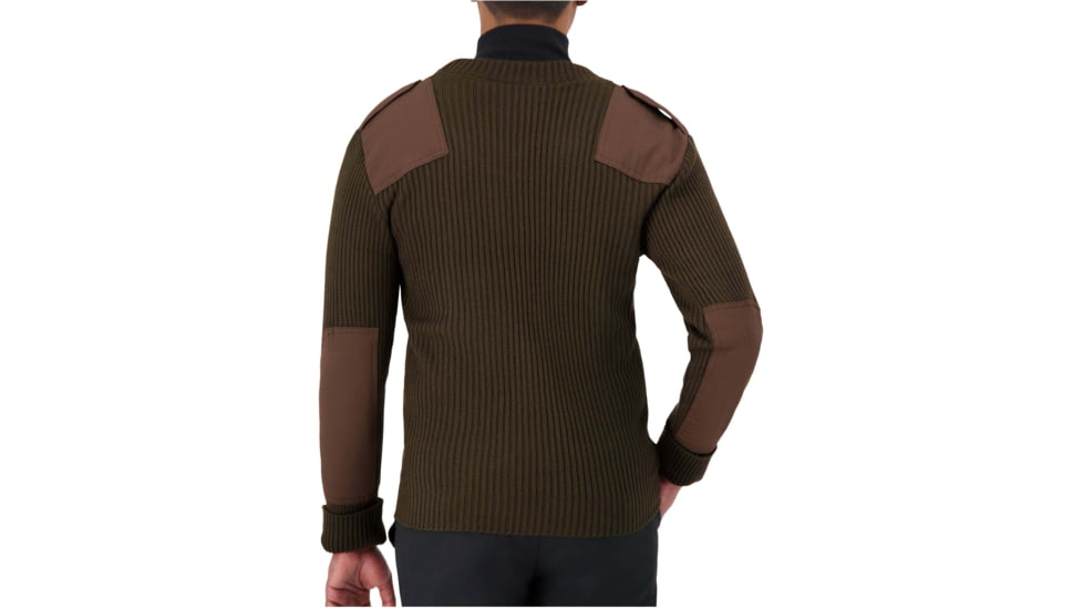 Cobmex Commando Sweater, Brown, Medium, 8083BNM