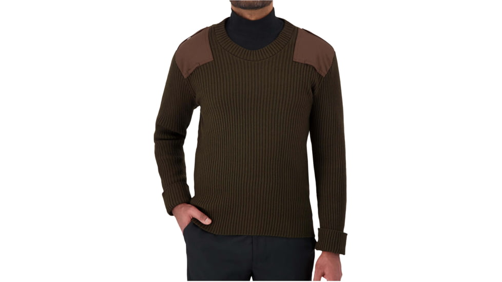 Cobmex Commando Sweater, Brown, Medium, 8083BNM