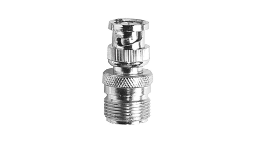 Cobra Antenna Adaptor For Hand-Held CB Radios, Silver HABNC