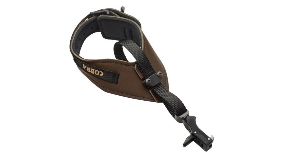 Cobra Archery Premier Moment Hook Infinite Adjust Leather, Brown C-771BR