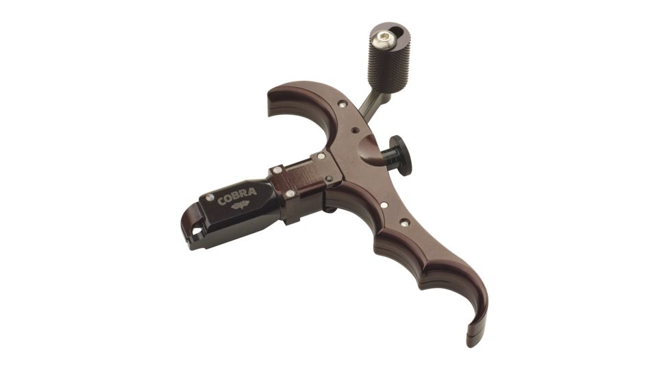 Cobra Archery Switch Thumb and Back Tension Release, Brown/Black C-790