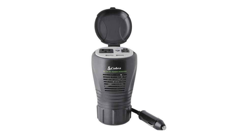 Cobra Cup-holder Design 200 Watt Power Inverter - 200 Wats, CPI290CH