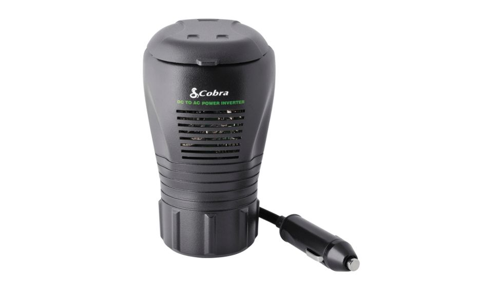 Cobra Cup-holder Design 200 Watt Power Inverter - 200 Wats, CPI290CH