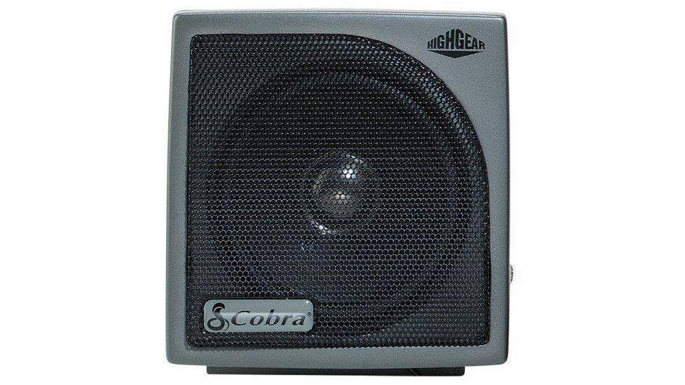 Cobra HG S100 - Dynamic External CB Speaker, Black, HG S100