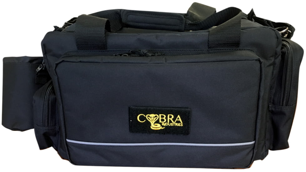 Cobra Industries Five Pistol Range Bag, Black, 21", CIRANGEBAG