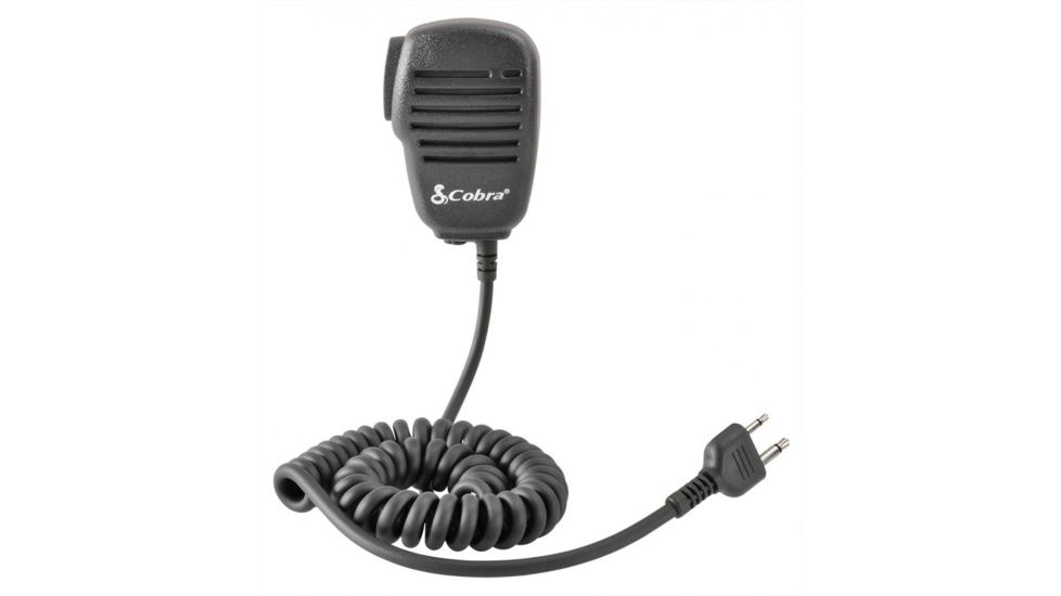 Cobra Lapel Speaker-Microphone for HH38 WXST and HH Road Trip, Black PMRSM