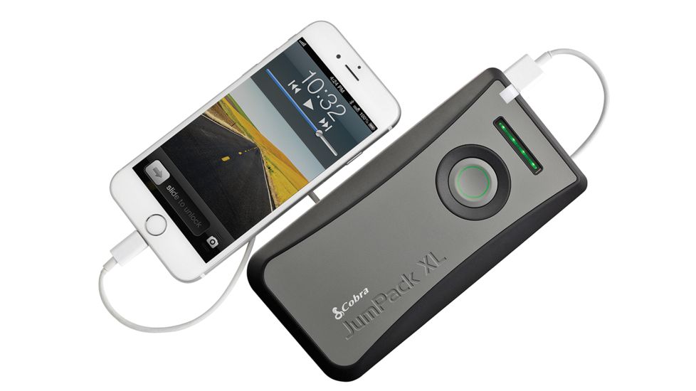 Cobra Mobile Multipurpose Battery Charger, Black/Gray, CPP12000