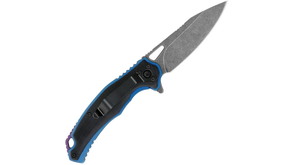 CobraTec Axle Folding Knife, G-10 Black Handle, 1410095