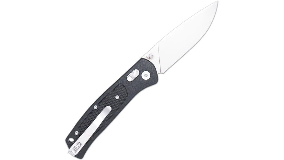 CobraTec EDC Scout Grivory Bar Lock Folding Knife, Black, 1410110