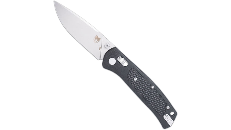 CobraTec EDC Scout Grivory Bar Lock Folding Knife, Black, 1410110
