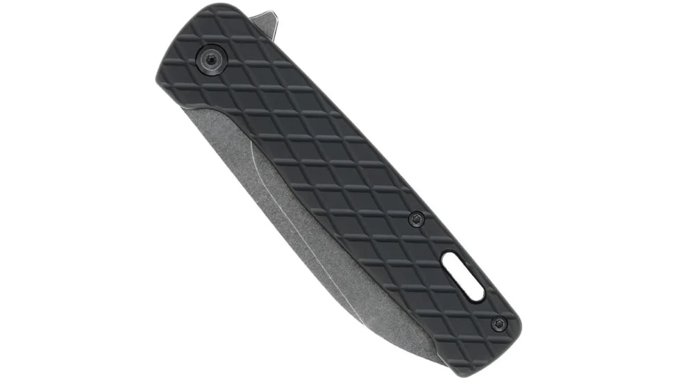 CobraTec Gator Assisted Opening Folding Knife, Black, 1410115