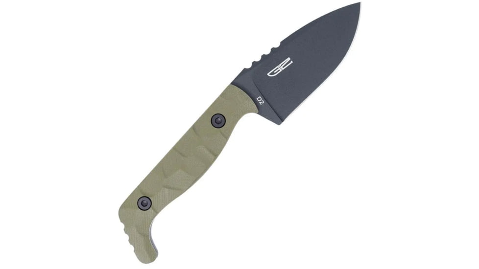 CobraTec Kingpin S Fixed Blade Knife, OD Green, 1410064