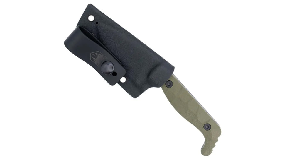 CobraTec Kingpin S Fixed Blade Knife, OD Green, 1410064