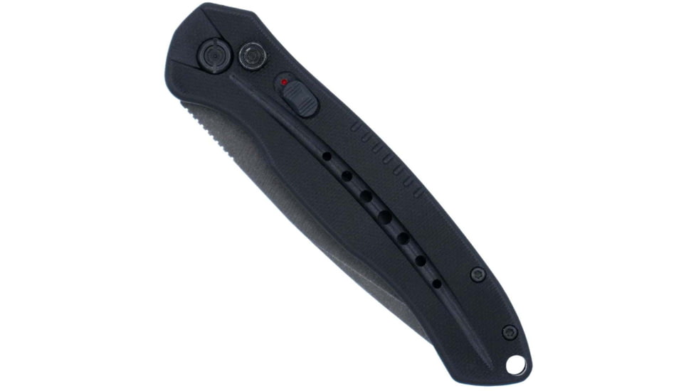 CobraTec Knives BLKDIABLOTNS Diablo Automatic 3.50 Folding Plain Black Stonewa