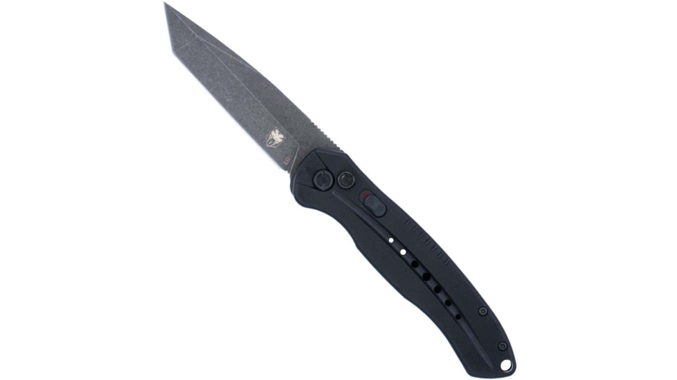CobraTec Knives BLKDIABLOTNS Diablo Automatic 3.50 Folding Plain Black Stonewa