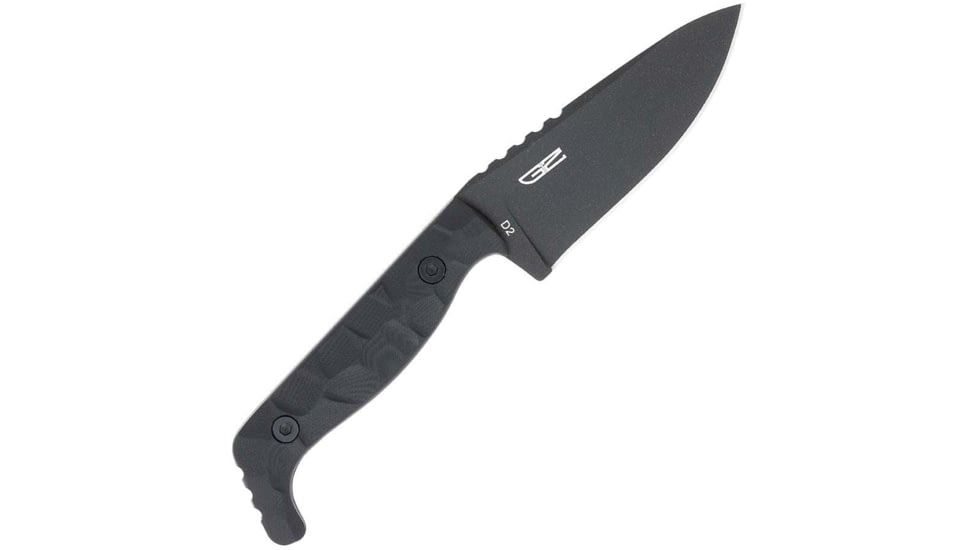 Cobratec Knives Cobratec Kingpin 4 Fixed Bld Black D2 Steel W/kydex Sheath